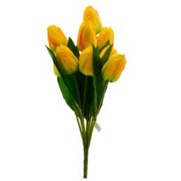 Kwiat sztuczny tulipan bukiet 9szt 48cm 27024 mix