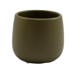Doniczka ceramiczna 11cm h-9,5cm ASC23202 mix