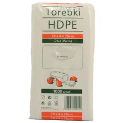 Torebki hdpe 18x4x35cm/1000szt