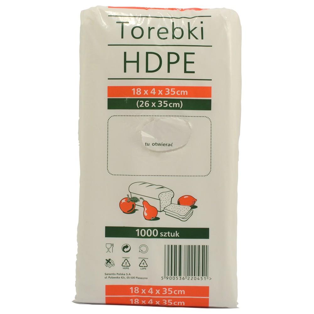 Torebki hdpe 18x4x35cm/1000szt