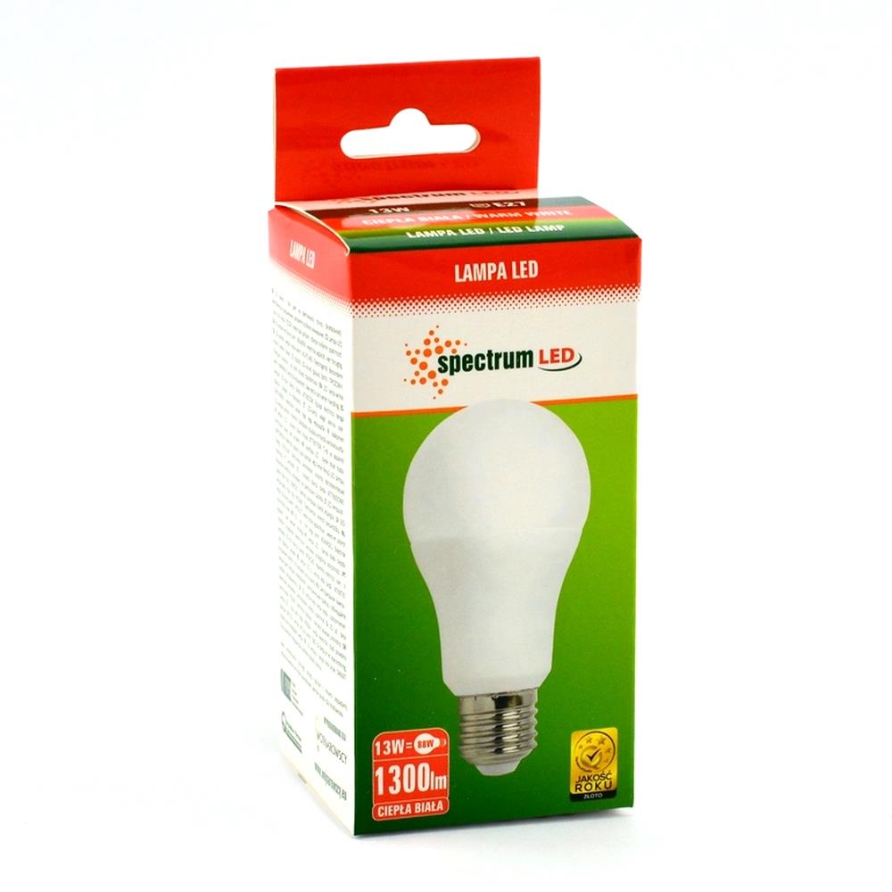 Żarówka LED 13W E27 1300Lm Spectrum