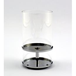 Świecznik szklany 18cm mały HD6-1