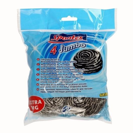 Zmywaki Jumbo 4 sztuki Spontex