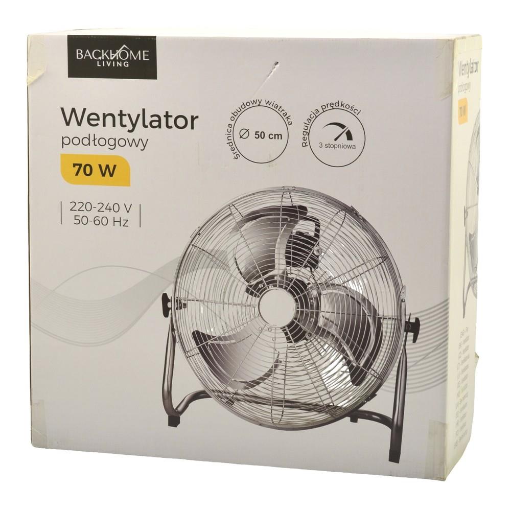 Wentylator podłogowy 70W 50cm Backhome 8960