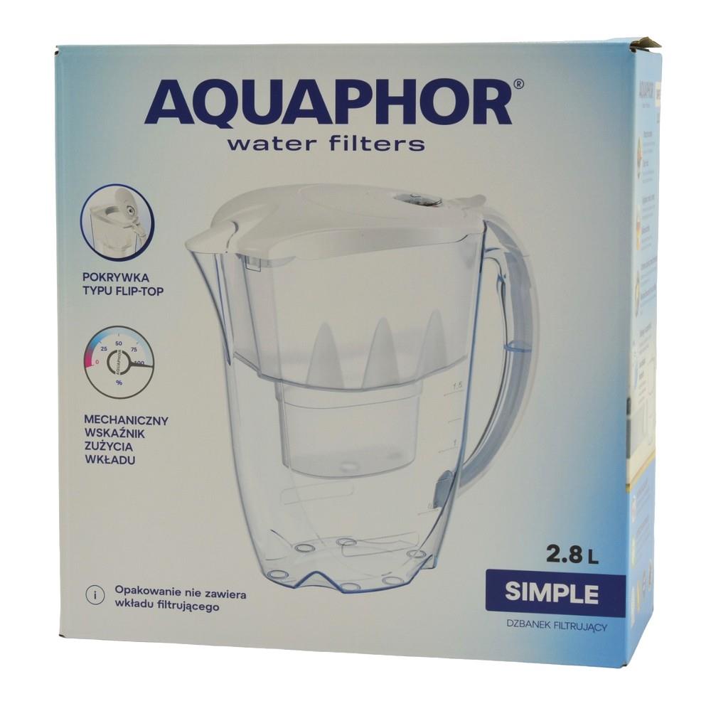 Dzbanek Aquaphor Simple 2,8L biały