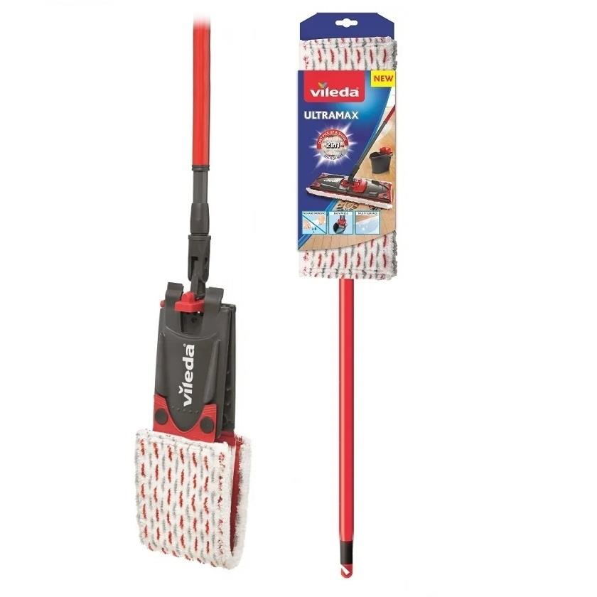 Mop Vileda Ultramax+kij płaski 155741