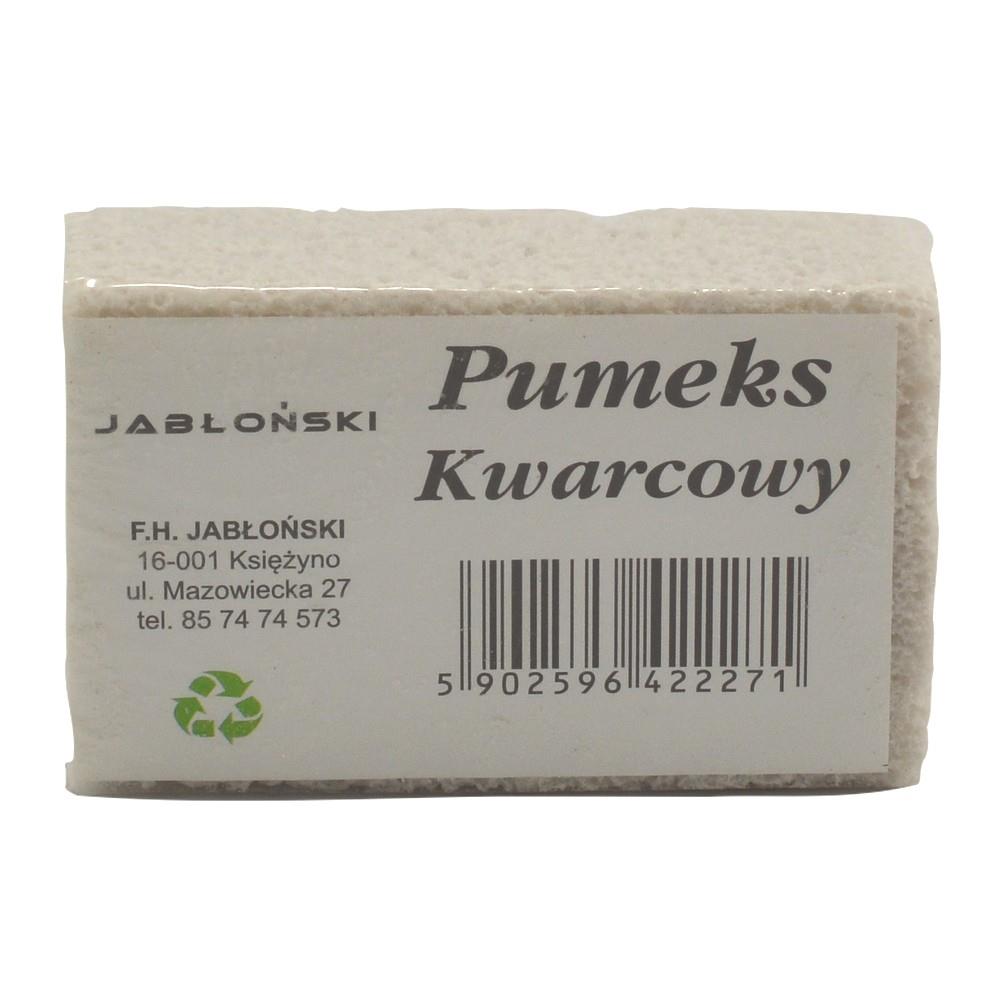 Pumeks 8x5cm biały kwarcowy