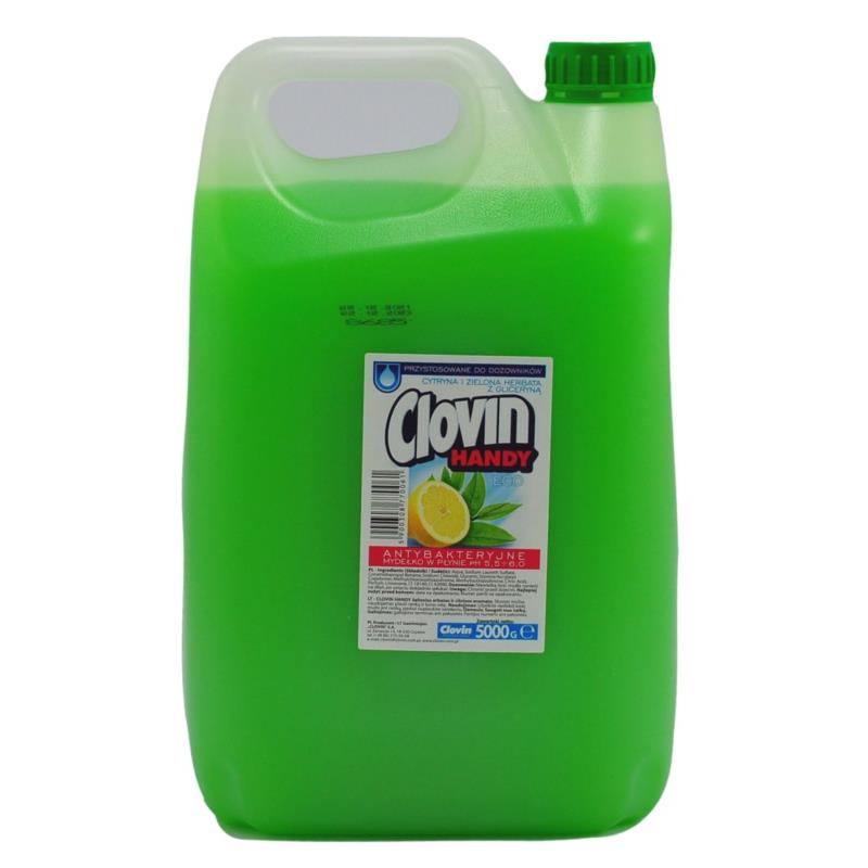 Mydło w płynie CLOVIN 5L zielona herbata