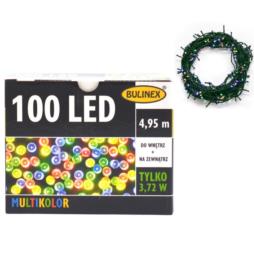 Lampki choinkowe 100 LED multikolor wewn/zewn