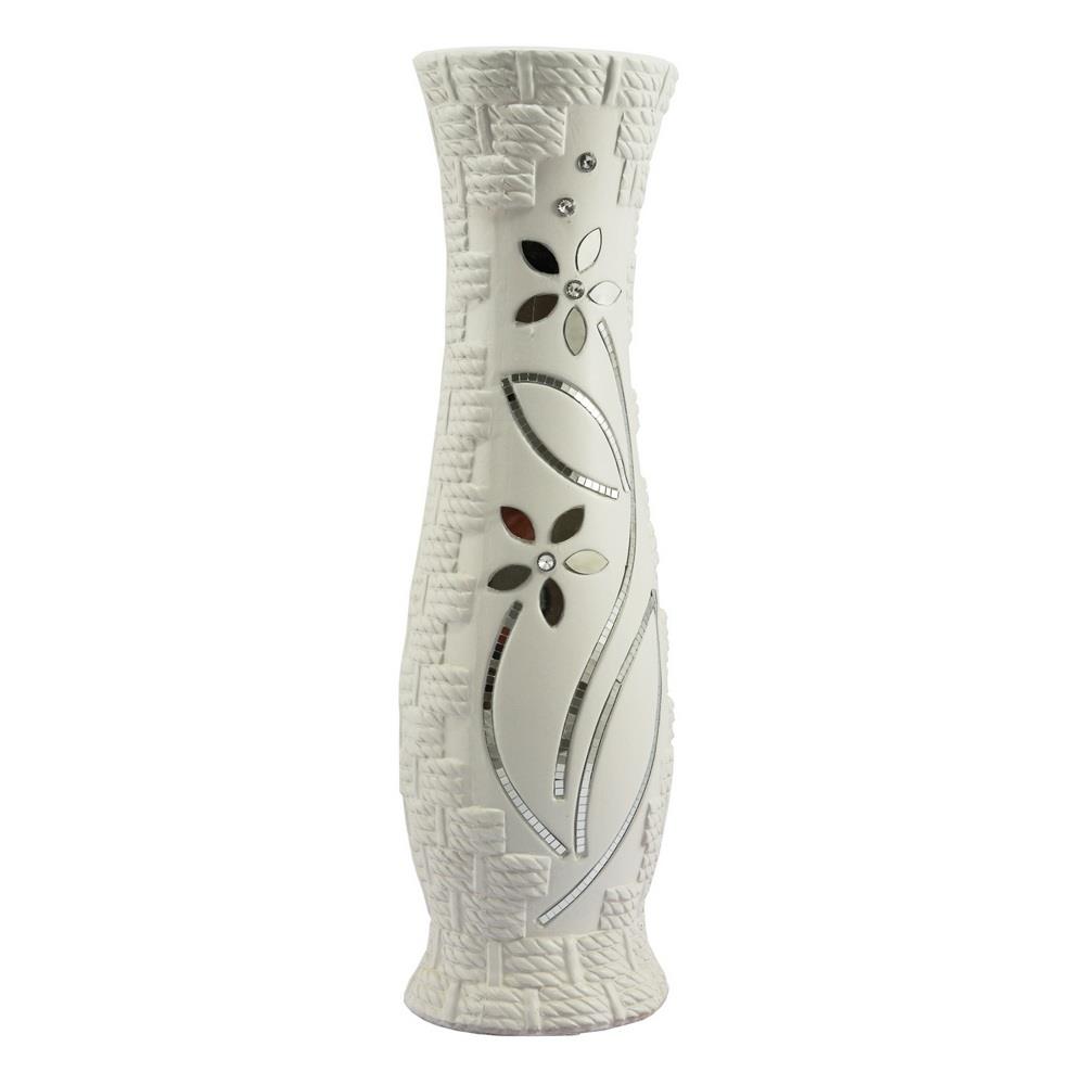 Wazon ceramiczny 61cm WKK-719 biały