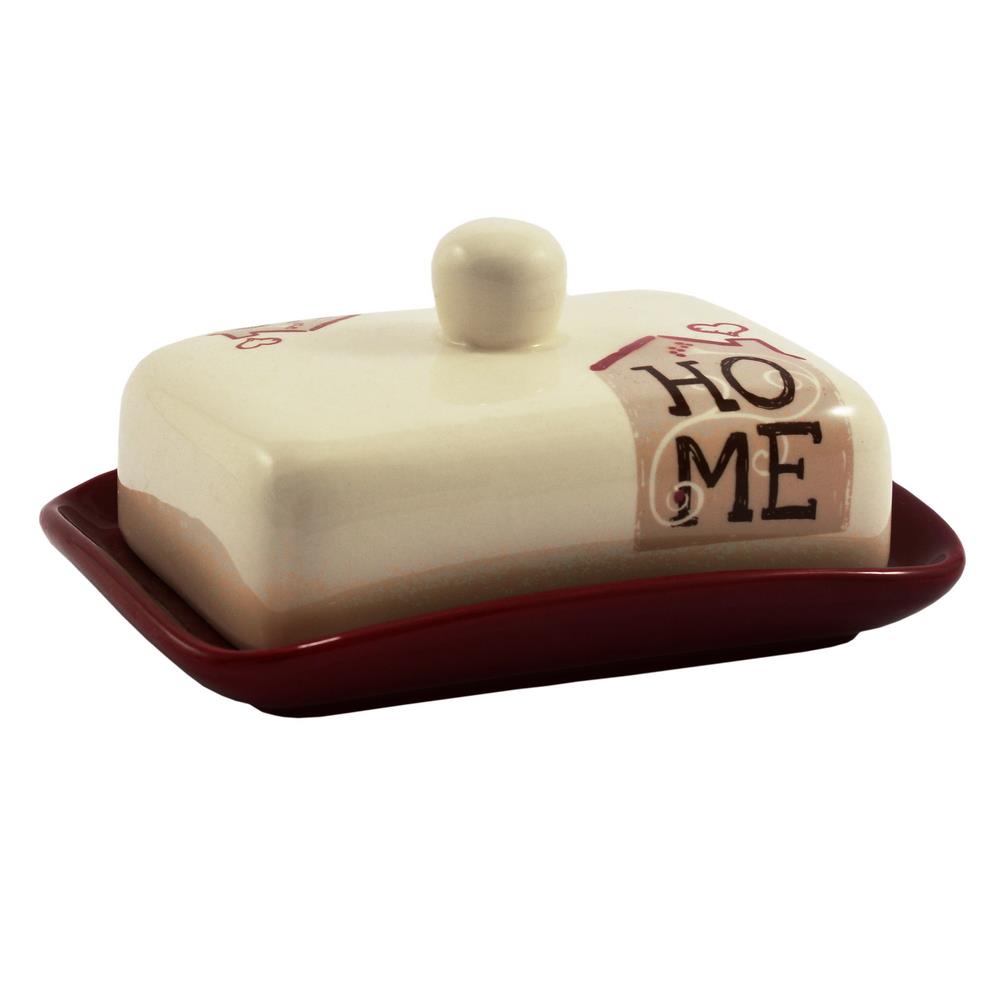 Maselniczka ceramiczna Home 17,5x13x8cm