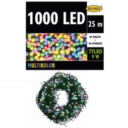 Lampki choinkowe 1000 LED multikolor