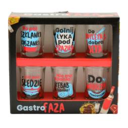 Zestaw 6 kielszków 35ml Gastro faza