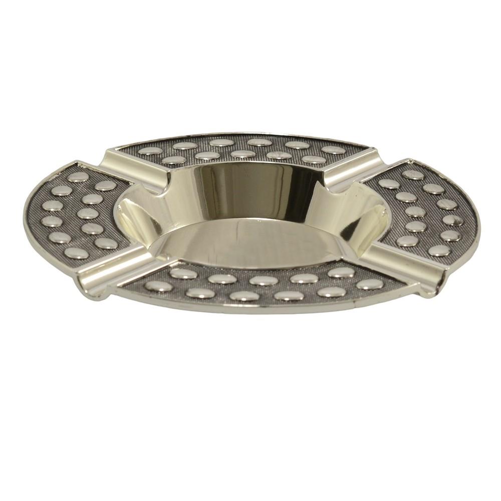 Popielniczka plater/srebro 12,5cm 462-2286