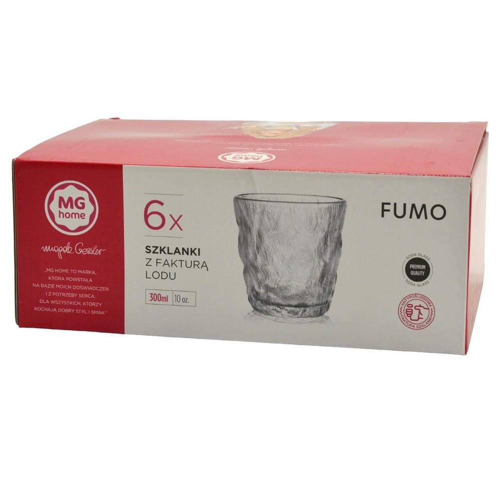 Szklanki MG Home Fumo 300ml 6szt