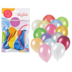 Balony metalizowane 6szt 10" Party Time