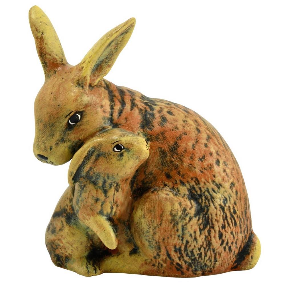 Figurka Króliki h:25cm ceramiczna 220