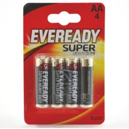 Baterie Eveready AA R6 4szt 1,5V