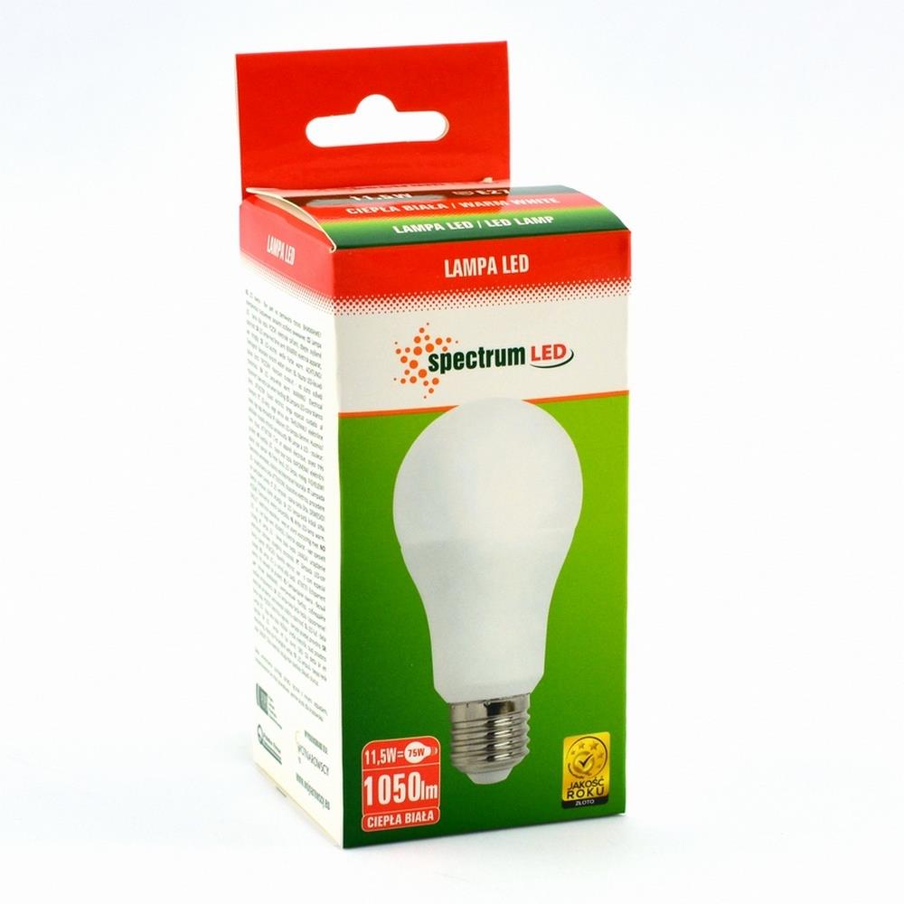 Żarówka LED 11,5W E27 1050Lm Spectrum