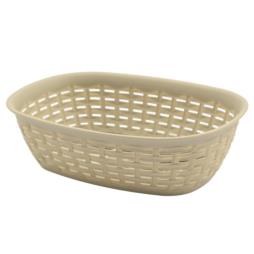 Koszyk na chleb Rattan 28x18cm beż 947