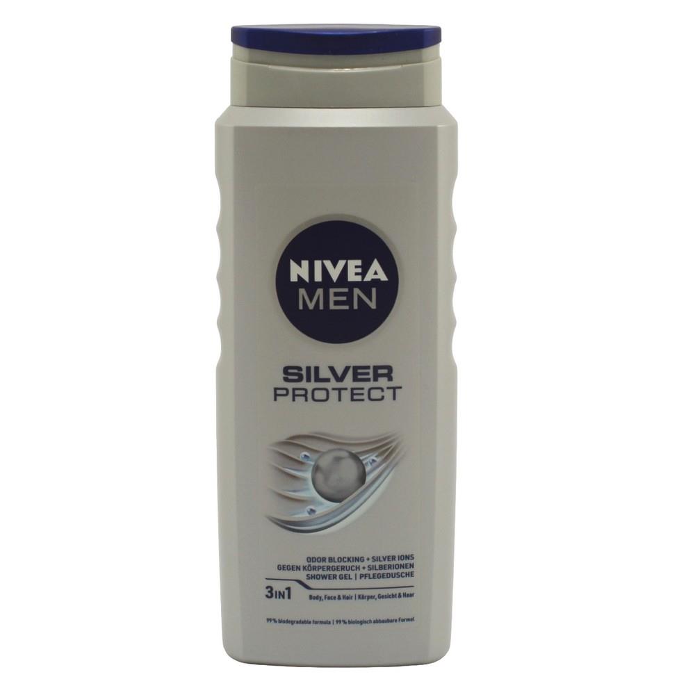 Żel pod prysznic NIVEA 500ml silver prot