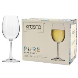 Kieliszki do wina 250ml 6szt Krosno Pure