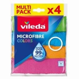 Ściereczki Vileda Microfibre Colors 4szt 173728