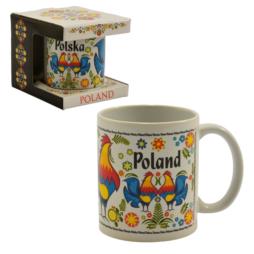 Kubek ceramiczny 300ml Folk Kogut