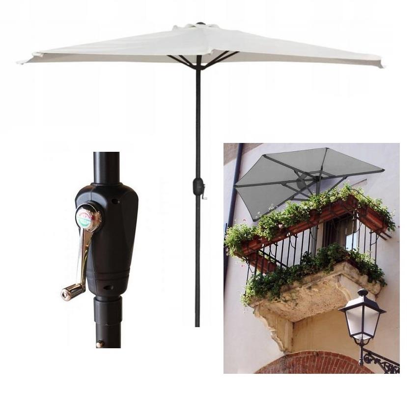 Parasol balkonowy 2,7m beżowy 5361