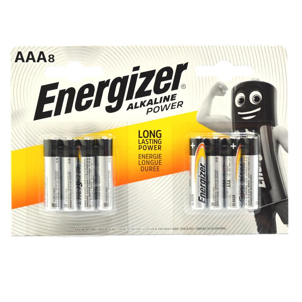 Baterie Energizer AAA 8szt LR03 1,5V