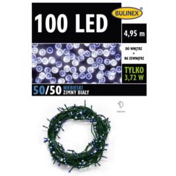 Lampki choinkowe 100 LED biały/niebieski wewn/zewn