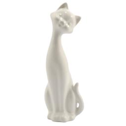 Figurka Kot smukły 27cm ceramiczna C-032szb