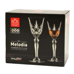 Kieliszki do likieru 50ml 6szt Melodia RCR