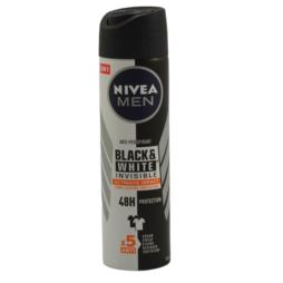 Dezodorant antypespirant NIVEA spray 150ml men black