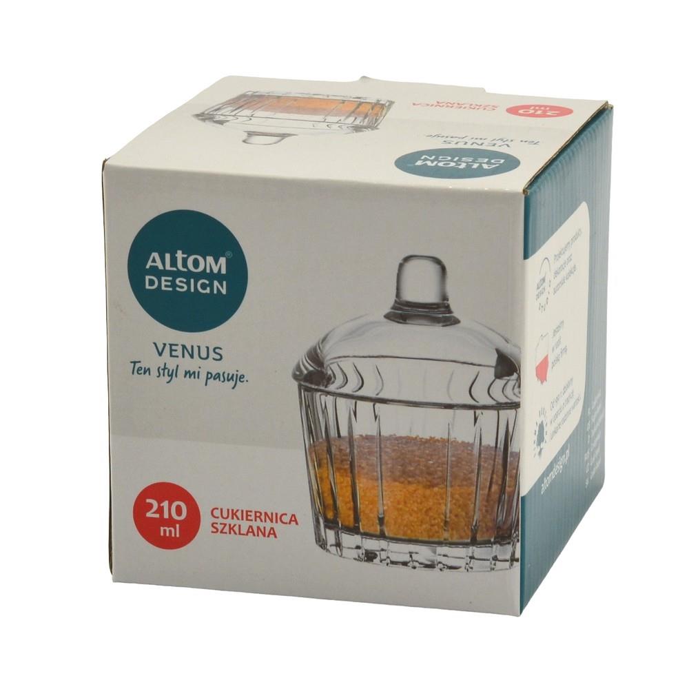 Cukiernica szklana z pokrywką Venus 200ml