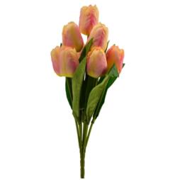 Kwiat sztuczny tulipan bukiet 9szt 48cm 27024 mix