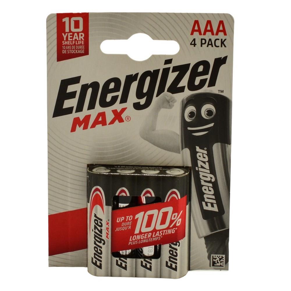 Baterie Energizer AAA 4szt LR3 1,5V MAX