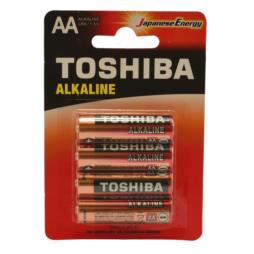 Baterie Toshiba AA LR06 Alkaline 4szt