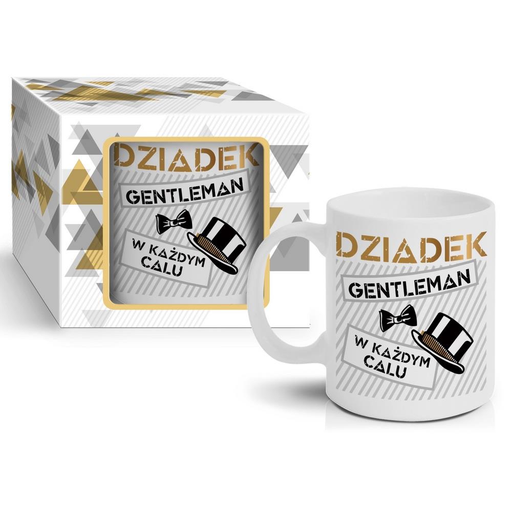 Kubek ceramiczny 300ml Dzień Dziadka Dziadek gentleman w każdym calu