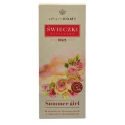 Świeca Tealight Summer Girl 4g 10 sztuk