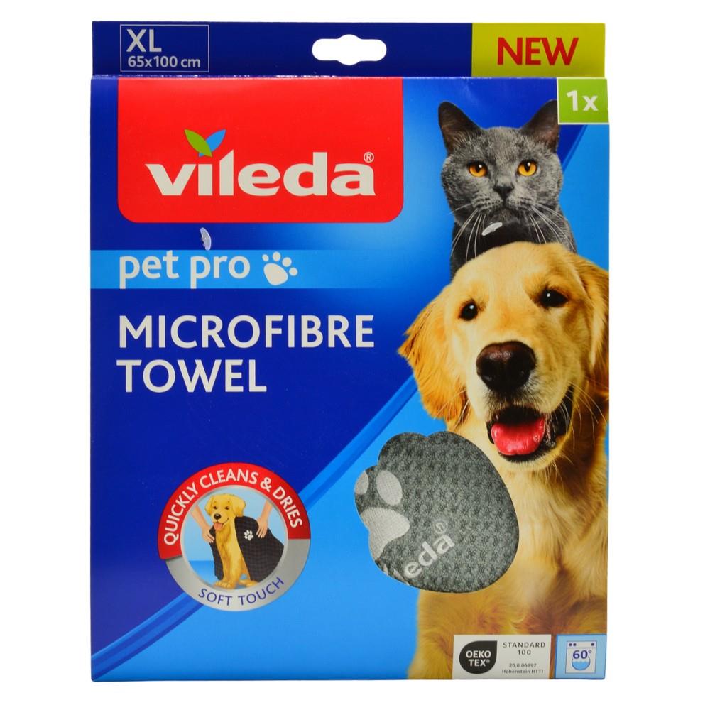 Ręcznik dla zwierząt z mikrofibry Vileda Pet Pro XL