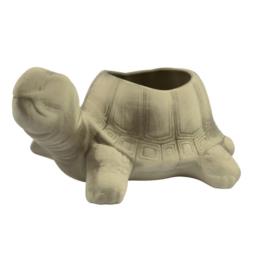 Figurka Żół 28cm ceramiczna zdobiona S-068s