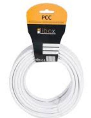 kabel antenowy RG6  25M PCC25Libox