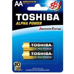 Bateria TOSHIBA ALKALINE LR06/2 1 sztuka