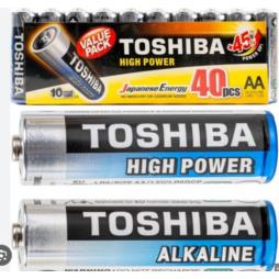 Bateria TOSHIBA ALKALINE LR03/2