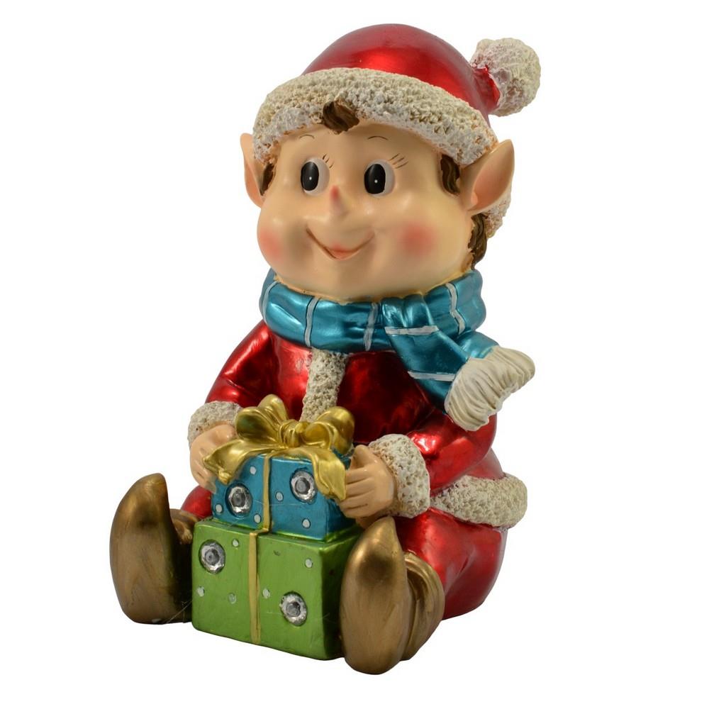 Figurka bożonarodzeniowa Elf 34cm Led