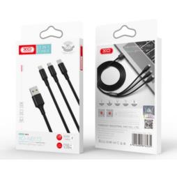 Kabel  usb 3w1 xo-nb173