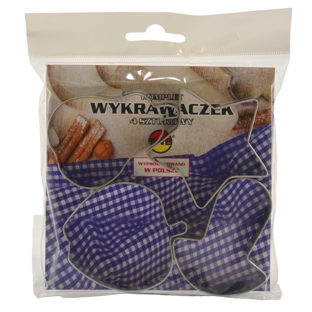 Wykrawaczki do ciastek 4szt