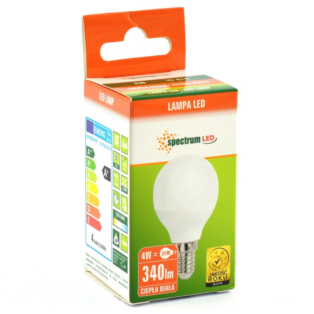 Żarówka LED 4W E14 340Lm Spectrum