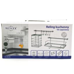 Reling nierdzewny 10 elementów MX-4540